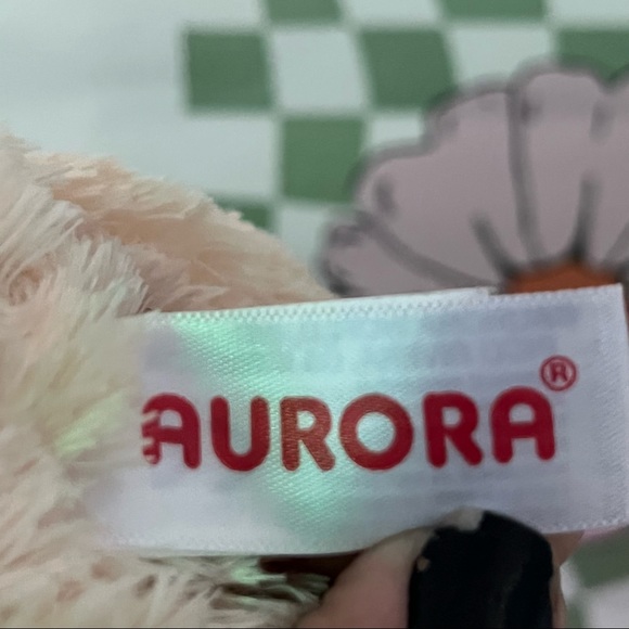 “Mini Flopsie” Aurora dog plush, 8” - Picture 5 of 6